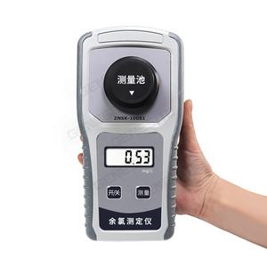 4 in 1 taşınabilir klor kolorimetre dijital alan testi ücretsiz klor düşük/yüksek menzilli fotometre yüzme havuzu için - Product Image 1