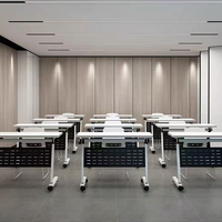 Table de formation modulable et pliable pour institutions de formation
