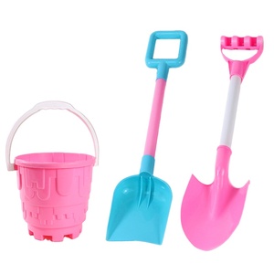 Jouets de pelle à sable de plage en plastique multi-manche personnalisés pour enfants de 14 ans et plus, unisexe - Product Image 1