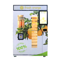 Nieuwsaier Volautomatische Commerciële Sapcentrifuge Touchscreen Vers Geperste Sinaasappelsap Automaat Bijgewerkt Model