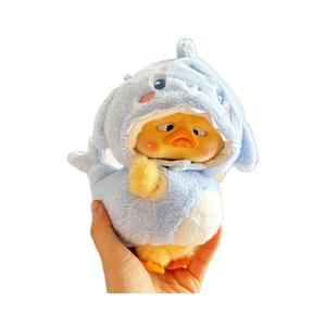 Mignon robe <span class=keywords><strong>tenue</strong></span> vêtements ennuyeux canard en peluche série poupée boîte aveugle petit remplacement jaune - Product Image 1