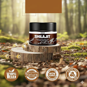 Fábrica de suplementos Shilajit de marca privada OEM/ODM con certificación GMP fórmula personalizada resina de Shilajit del Himalaya pura <span class=keywords><strong>Natural</strong></span> - Product Image 5