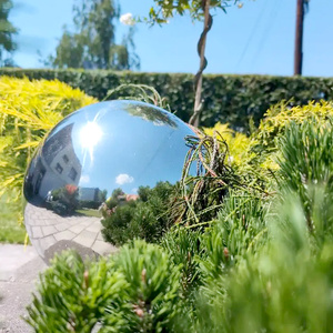 Esfera de metal hueco grande SS304 Esfera de acero inoxidable Mirando el globo Bolas de espejo de fábrica - Product Image 6