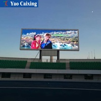 Outdore Haute rafraîchissement led affichage spécification mur led publicité vidéo panneau d'affichage smd2727 p8 led écran extérieur