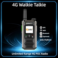 Radio bidirectionnelle GaodaPTT 4G Walkie Talkie K10 avec plateforme Zello, GPS, WIFI, SOS, LTE, communication cellulaire POC, portée illimitée, interphone national, OEM