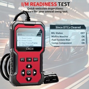 Escáner profesional OBD2 V410, lector de código avanzado, Analizador de motor de datos en vivo de <span class=keywords><strong>1</strong></span> año, códigos de diagnóstico de luz de motor de verificación - Product Image 3