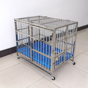 MT MEDICAL Vente en gros de cages pour chiens en acier inoxydable, robustes, à tubes carrés, pliables, pour usage intensif - Product Image 5