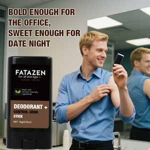 FATAZEN, Control de olores de larga duración, protección contra el sudor, ingredientes naturales, aroma de café caramelo, todo tipo de piel, desodorante en barra - Product Image 5