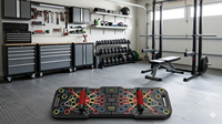 Planche de fitness pliable multifonctionnelle en ABS pour exercices abdominaux, utilisation à domicile, unisexe