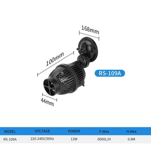 Pompe à vagues pour aquarium série RS ultra-silencieuse, faible <span class=keywords><strong>bruit</strong></span>, haute puissance, débit réglable, submersible - Product Image 6