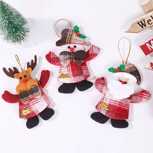 Custom Fabric Christmas Bells Ornaments - Low Moq Reindeer/Santa Holiday <b>Tree</b> Mini Hangings - Product Image 1