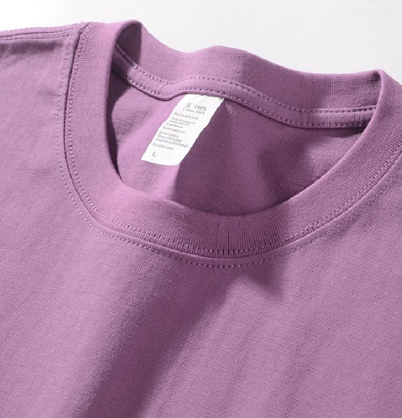 Custom new trend t shirt printing blank t-shirt 260g heavy 100 Combed cotton t shirt OEM Camiseta hombre Design Graphic t shirt