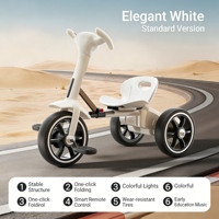 Go Kart Eléctrico Plegable de Alta Calidad para Niños Grandes, Diversión al Aire Libre, Regalo