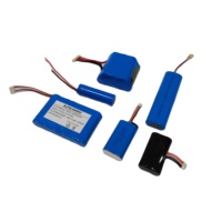 3.7V 7.4V 11.1V เครื่องมือไฟฟ้า18650ชุดแบตเตอรี่ชาร์จด้วยขั้วต่อสายไฟ PCB