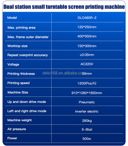 Máquina <span class=keywords><strong>de</strong></span> Serigrafía <span class=keywords><strong>de</strong></span> Pantalla Grande <span class=keywords><strong>de</strong></span> Dos Estaciones, Equipo Automático <span class=keywords><strong>de</strong></span> Impresión <span class=keywords><strong>de</strong></span> Serigrafía <span class=keywords><strong>de</strong></span> un Solo Color - Product Image 5