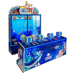 Machine d'arcade de pêche en haute mer Dreamland à pièces 4 joueurs Grand écran sous l'eau Machine de jeu de rachat de billets du monde - Product Image 1