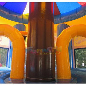 Wholesale commercial party jumpers bounce <b>house</b> <b>inflatable</b> birthday cake bouncy castle for kids - Product Image 4