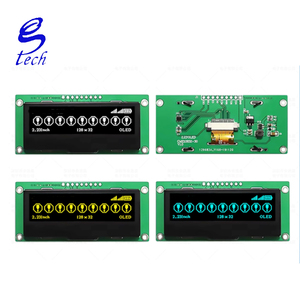 Écran d'affichage OLED à cristaux liquides de 2,23 pouces, module d'écran compact CH1116, taille 128x32, 9 broches avec bibliothèque de caractères - Product Image 2