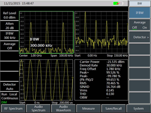 Analyseur de spectre W&F Onefind WF4024C, plage de fréquences 9 kHz-9 GHz, analyseur de spectre portable, identique à RS - Product Image 3