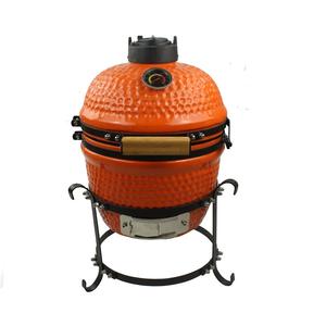 Barbecue en céramique Auplex KAMADO, 13 pouces, barbecue au charbon de bois, mini rôtissoire pour <span class=keywords><strong>piscine</strong></span>, finition glacée pour l'extérieur - Product Image 2