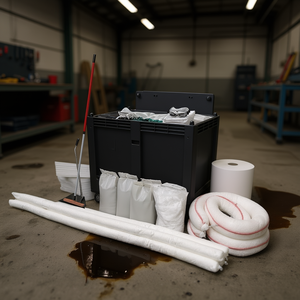 Ttake Spill <b>Kit</b> Only Oil Wheeled Spill <b>Kit</b> With <b>Bags</b> And Hose For Industrial Use - Product Image 3
