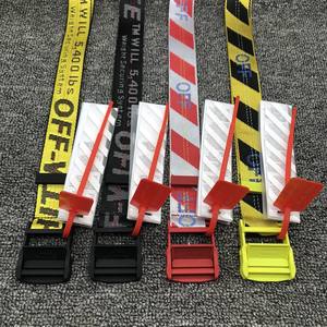 <span class=keywords><strong>Ceinture</strong></span> tactique en tissu de 3,5 cm de largeur, logo personnalisé, <span class=keywords><strong>ceinture</strong></span> industrielle classique blanche avec 60% de polyamide et 40% de polyester - Product Image 2