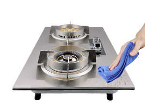 Özelleştirilebilir 5.2KW eko-akıllı 2 brülör LPG masa gaz sobası doğal gaz şiddetli yangın ev enerji tasarrufu elektrik pili - Product Image 2