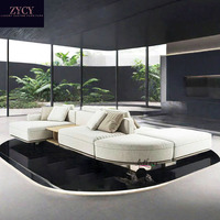 Italienisches High-End-Luxus-Modular sofa für große Haushalte Villen Hotels-Neues OEM/ODM-Schwamm material aus Stoff-für Wohnzimmer