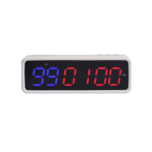 Gym <strong>Timer</strong> Silent <strong>LED</strong> Digital <strong>Countdown</strong> Clock Remote Control Multifunctional for Workouts Training Competition Meetings - Product Image 6