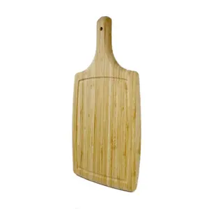 WDF定制尺寸披萨皮松木披萨桨切板竹制厨房带手柄