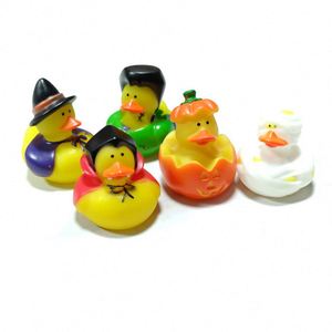 Patitos de Goma Surtidos Novedosos para Halloween al por Mayor, Variedad de Patitos Divertidos para el Baño con Sonido - Product Image 1