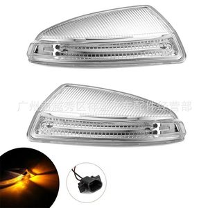 Clignotant LED ambre de remplacement pour rétroviseur latéral Mercedes-Benz W204 A2048200721 A2048200821 - Product Image 1