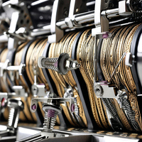 Capteur à ressort en parfait état pour machine à tricoter circulaire, pièces de machines textiles pour utilisation sur métier à tisser