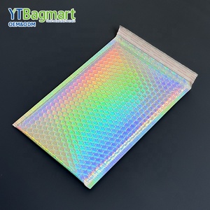 YTBagmart 15X20 Personnalisé Imprimé <span class=keywords><strong>Poly</strong></span> Noir En Plastique Enveloppes Sac D'expédition À Bulles <span class=keywords><strong>Poly</strong></span> Enveloppe Enveloppes - Product Image 2