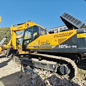 Excavadora Usada Original Importada de Corea, Maquinaria de Minería HYUNDAI 305LC 9S, Excavadora de Cadenas Usada en Venta - Product Image 6