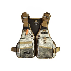 7 ألوان مموهة-الطفو 7 في الهواء الطلق الحياة يطير الصيد بدلة مع معدات إنقاذ الحياة - Product Image 1