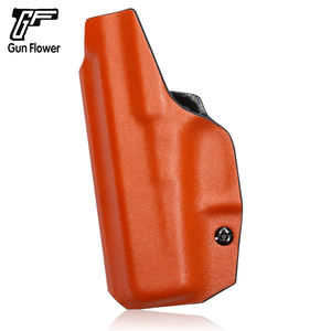 Gun & Bloem Versnelling Kydex <span class=keywords><strong>Holsters</strong></span> Case Met Lederen Buiten Compatibel Met Meest Pistool Modellen - Product Image 2
