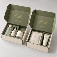 Boîte d'expédition personnalisée en carton ondulé avec impression dorée, emballage écologique pour cadeaux et expéditions de marques haut de gamme
