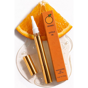 Travel-Sized Cuticle Oil <b>Pen</b> Custom Logo Silver Nail Treatment Care <b>Pens</b> With <b>Box</b> Repair Vitamin E Wholesale - Product Image 1