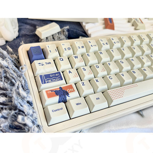 Juego de Teclas con Diseño de Impresión de <span class=keywords><strong>Barcelona</strong></span>, Material PBT, Compatible con Teclado MX, Personalización OEM - Product Image 2
