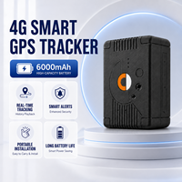 Dispositivo de Rastreo GPS 4G Q7Pro con 6000mAh de Larga Duración, Localizador Portátil de Vehículos y Activos con Rastreo en Tiempo Real y Alertas