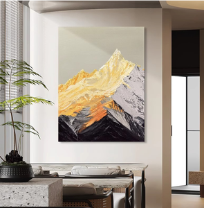 Tường nghệ thuật in trang trí nội thất vải sơn phong cảnh trang trí kỹ thuật số sơn dầu - Product Image 2