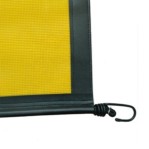 Nhiệm Vụ Nặng Nề Xe Tải Cảnh Báo An Toàn Lưới Cờ Rộng Tải/Quá Khổ Tải Vinyl Biểu Ngữ Với Bungee - Product Image 2