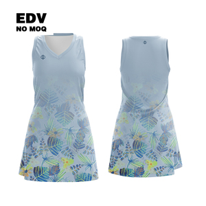 Robe de netball imprimée par sublimation numérique, sans manches, uniforme de netball pour femmes, pour équipe de filles - Product Image 2