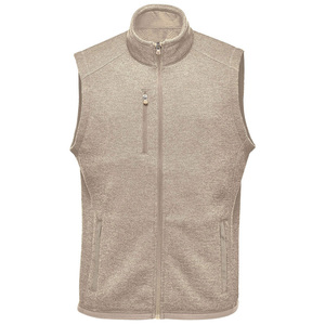 2024 nouvelle conception personnalisée de haute qualité <span class=keywords><strong>gilet</strong></span> pleine fermeture éclair laine <span class=keywords><strong>gilet</strong></span> décontracté pour hommes - Product Image 2
