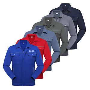 Nhà Máy Biểu Tượng Tùy Chỉnh Workwear Dài Tay Áo Tùy Chỉnh Phản Quang Dải Dụng Cụ Phù Hợp Cho Hội Thảo Máy Móc Chế Biến Đồng Phục - Product Image 1