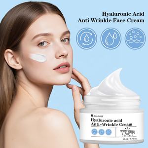 <span class=keywords><strong>Crème</strong></span> pour le <span class=keywords><strong>visage</strong></span> à l'acide hyaluronique, hydratation intense et hydratante, anti-rides, repulpante pour les peaux sèches, produits de soin de la peau revitalisants - Product Image 4