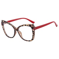 9645 Nouvelles Lunettes Anti-Lumière Bleue Oeil de Chat pour Femmes, Monture Complète Tendance, Sans Correction, Personnalisables
