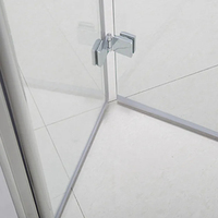 Chine Usine Hôtel Maison Pliante En Verre Trempé Porte De Douche Salle De Bains Salles De Douche