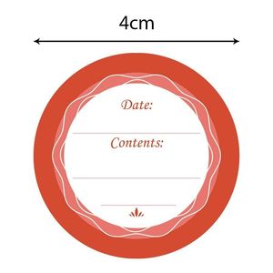 Water Oil-Proof Synthetic PVC Date Tag Cross-Border Removable Adhesive Glass Bottles <strong>Label</strong> for Beer Mineral Water Packaging - Product Image 2